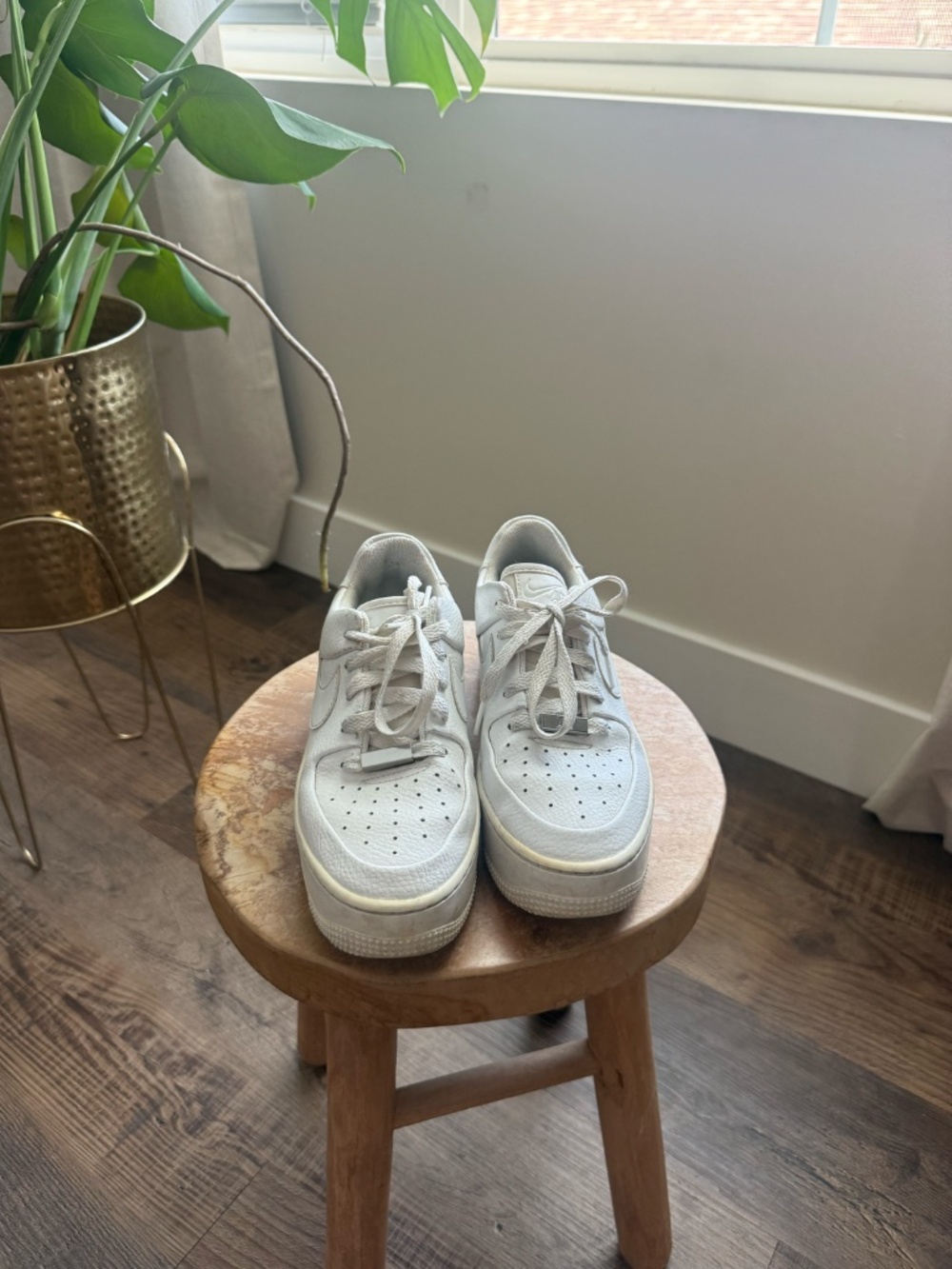 Nike Air Force 1 Sage Low Women's Shoes, white - Picture 2 of 7